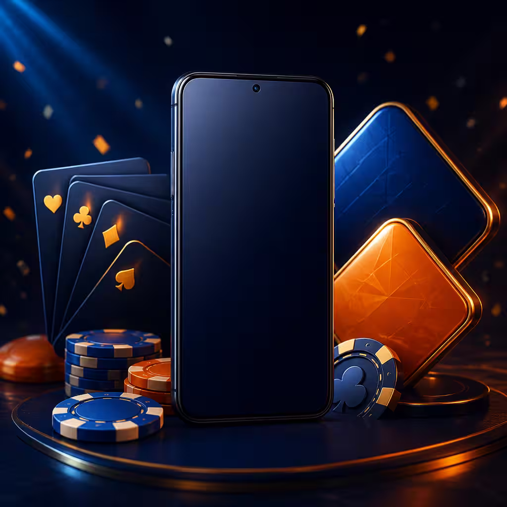 Smartphone s mobilním přístupem ke kasinu Mostbet